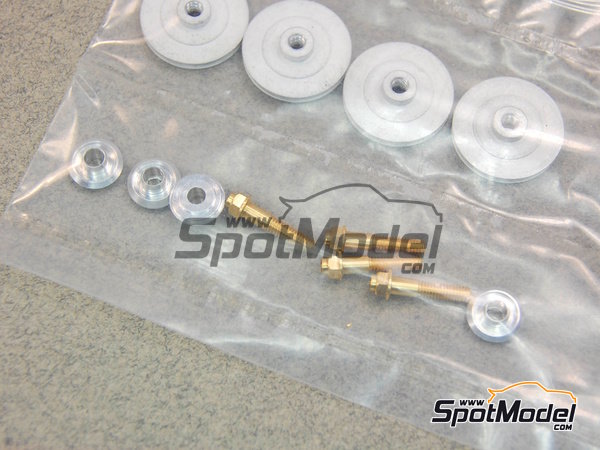 Jeu De Freins Métallique Top Studio 1/20 Pour McLaren MP4/5 & MP4/5B - Maquettes Fujimi Et Tamiya